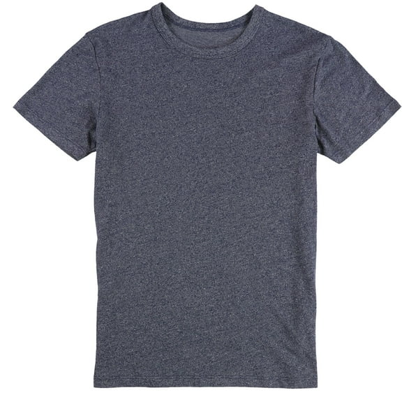 Tags Weekly Mens Solid Basic T-Shirt, Blue, Medium