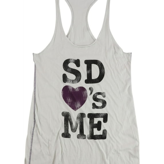 Tags Weekly Womens S.D Loves Me Tank Top, Multicoloured, Large