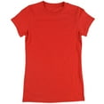 thumbnail image 1 of Tags Weekly Womens Solid Basic T-Shirt, Red, Medium, 1 of 2