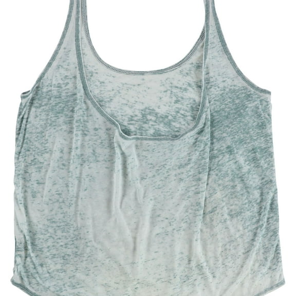 Tags Weekly Womens Two Tone Tank Top, Blue, Medium