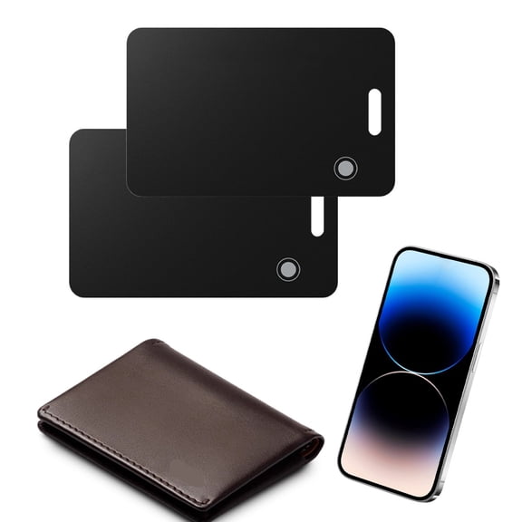 Tagsley Wallet Tracker Card, Dual-Precision Tracking Device, Compact Slim Ultra-Thin Body, Easy Operation & Secure Protection, Perfect for Wallets, Purses and Valuable Item Anti-Loss