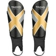 thumbnail image 1 of Tagvo Soccer Shin Guards for Kids Youth, Protective Soccer Equipment for Boys Girls 3-16 Years Old Girls Boys, High Impact Resistant, Gold, S, 1 of 7