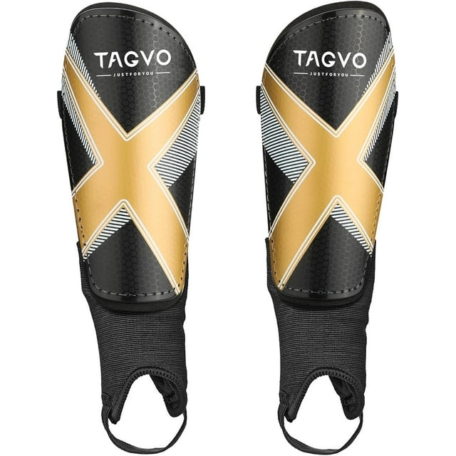 Tagvo Soccer Shin Guards for Kids Youth, Protective Soccer Equipment