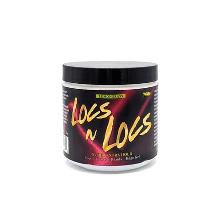 Taha Locs N Locs 5X Super Extra Hold Lemongrass 16oz Hair Care