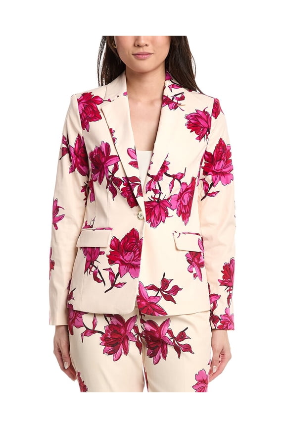 Tahari ASL womens Blazer, 2, White