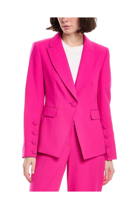 Tahari ASL womens  Blazer, 6, Pink
