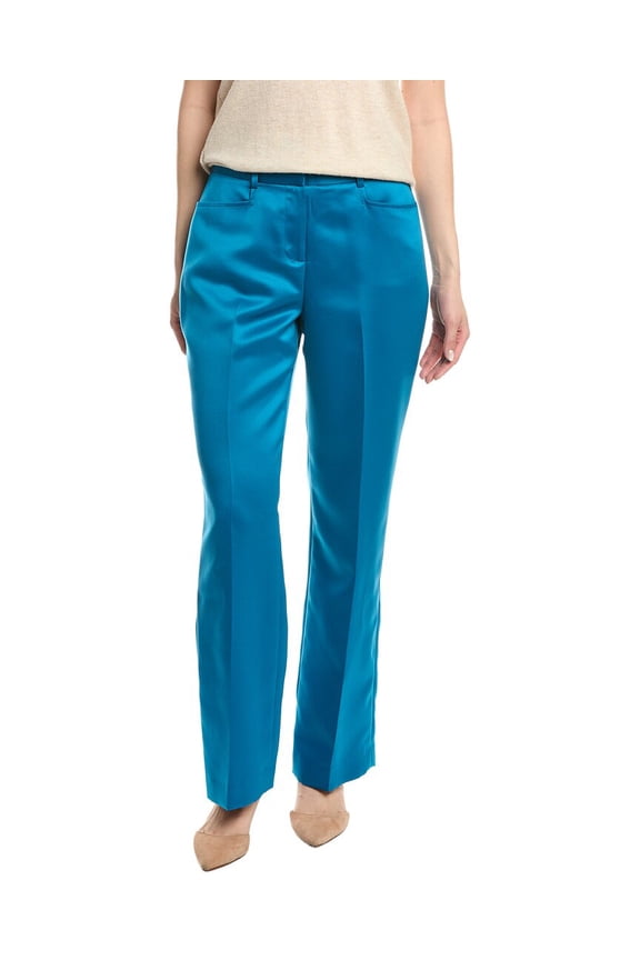 Tahari ASL womens Pant, 10, Blue