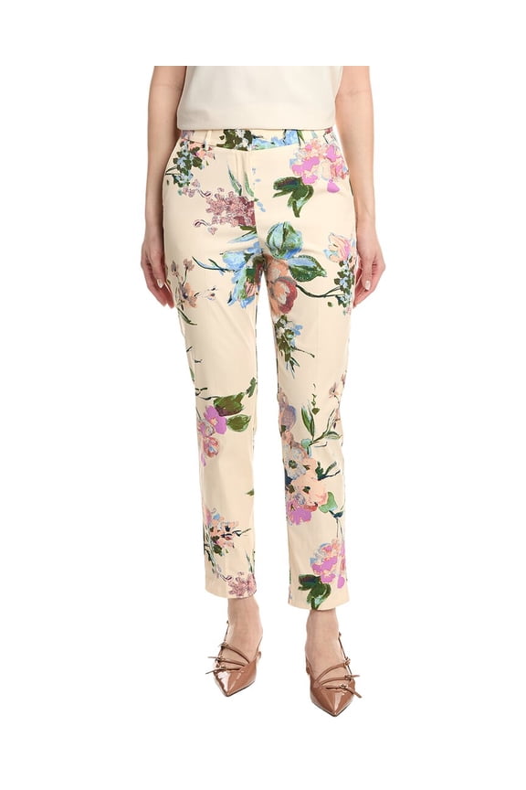 Tahari ASL womens Pant, 8, Beige