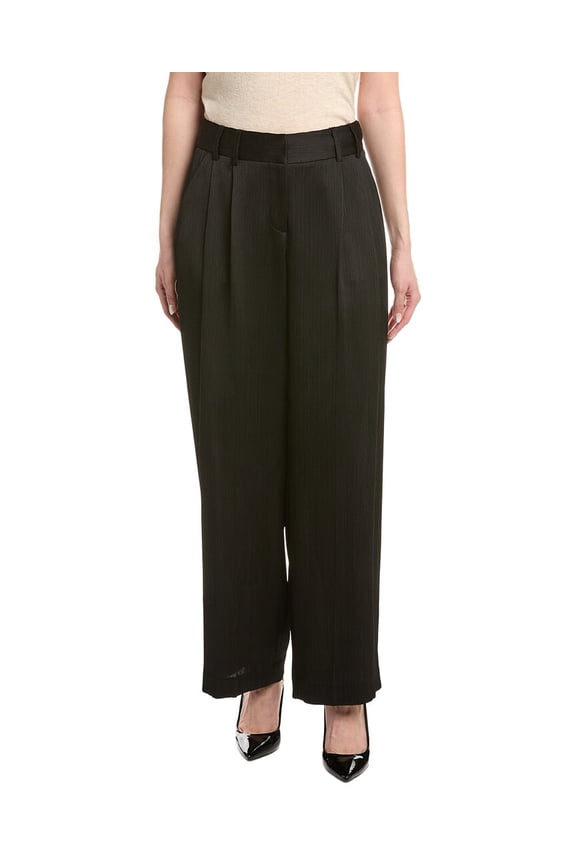 Tahari ASL womens Pant, 8, Black