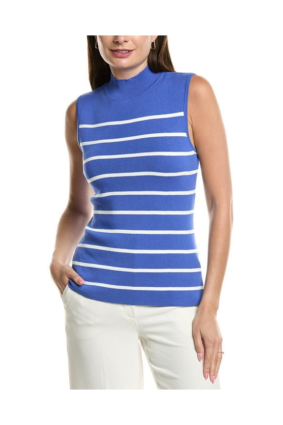 Tahari ASL womens Petite Knit Shirt, PM