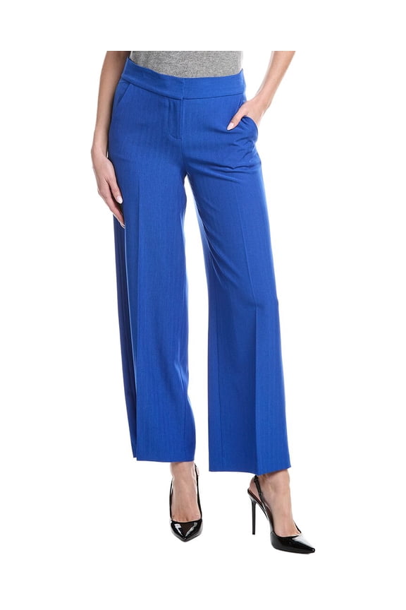 Tahari ASL womens Petite Pant, 2P, Blue