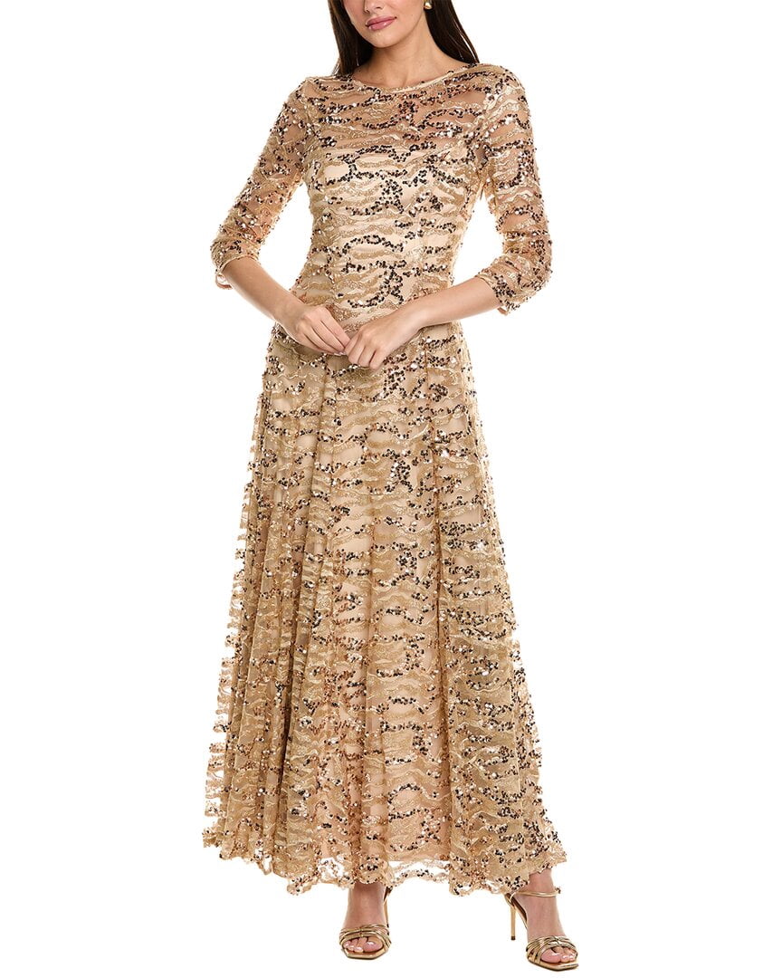 knee length dresses for ladies Lace Flutter Sleeve Dress – Elie Tahari