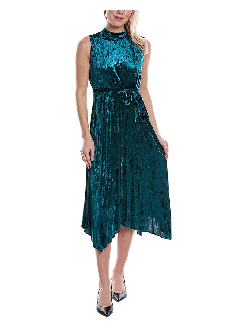 Tahari ASL womens Velvet Midi Dress, 10 - Walmart.com Tahari ASL womens Velvet Midi Dress, 10 - Walmart.com