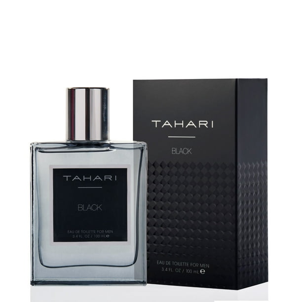 Tahari Black Eau De Toilette Fragrance Spray, Cologne for Men, 3.4 fl oz / 100 ml, 1 Piece
