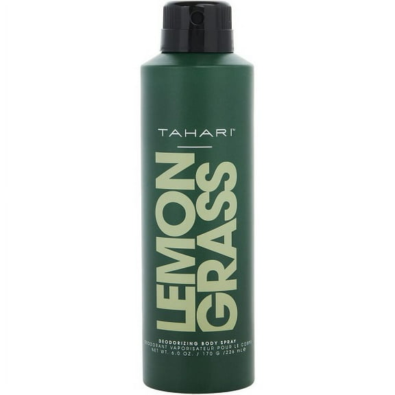 Tahari Men Lemongrass Deodorizing Body Spray, Cologne Fragrance Spray 6.0 oz / 226 ml, 1 PC