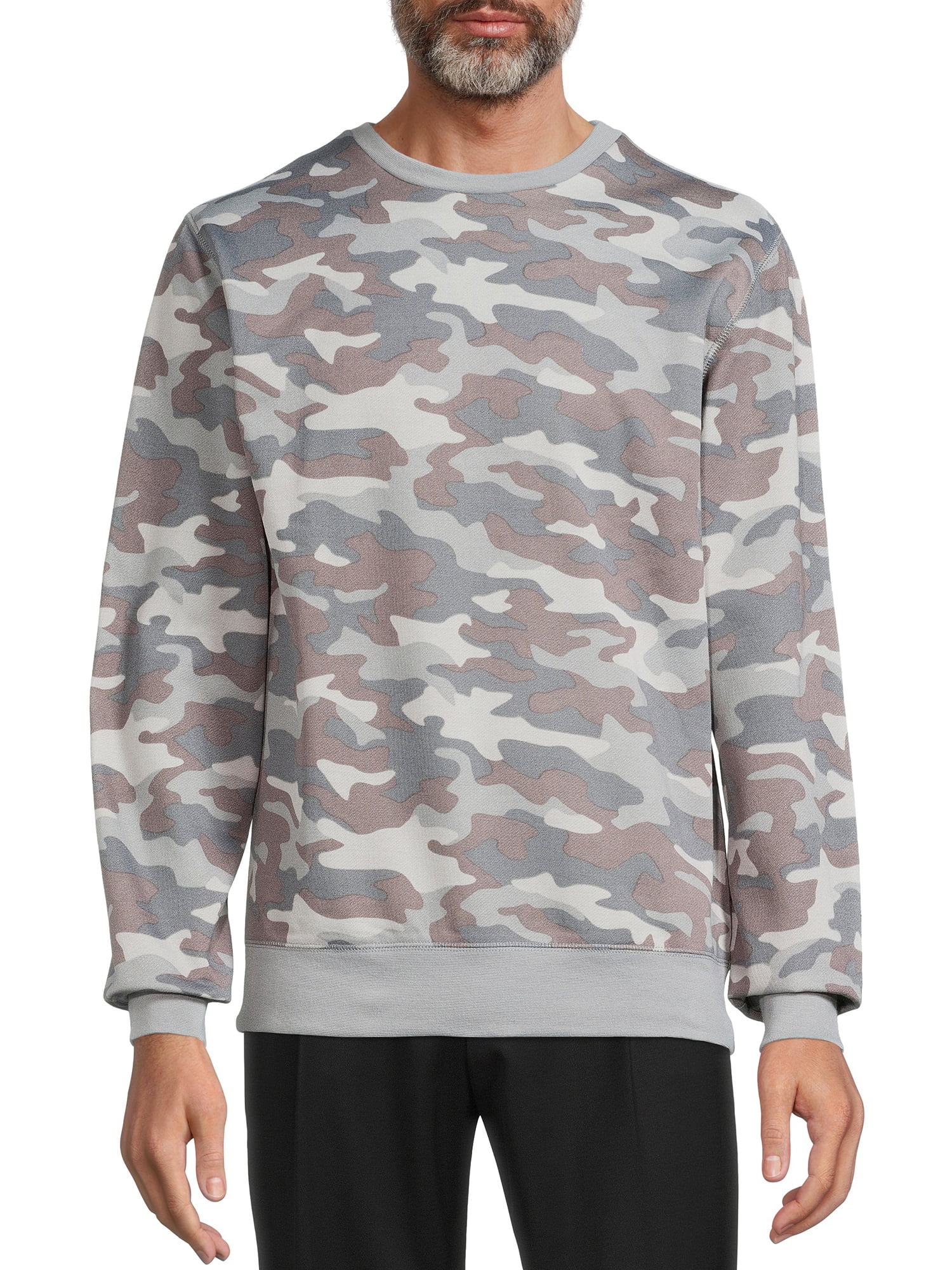 Camo crewneck shop sweatshirt mens
