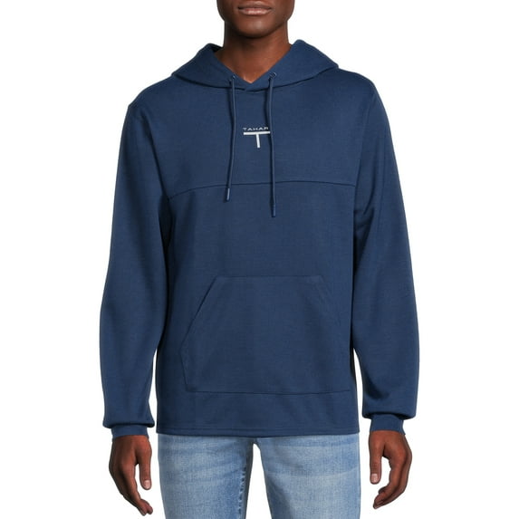 Tahari Men's Poly Fleece Pullover Hoodie