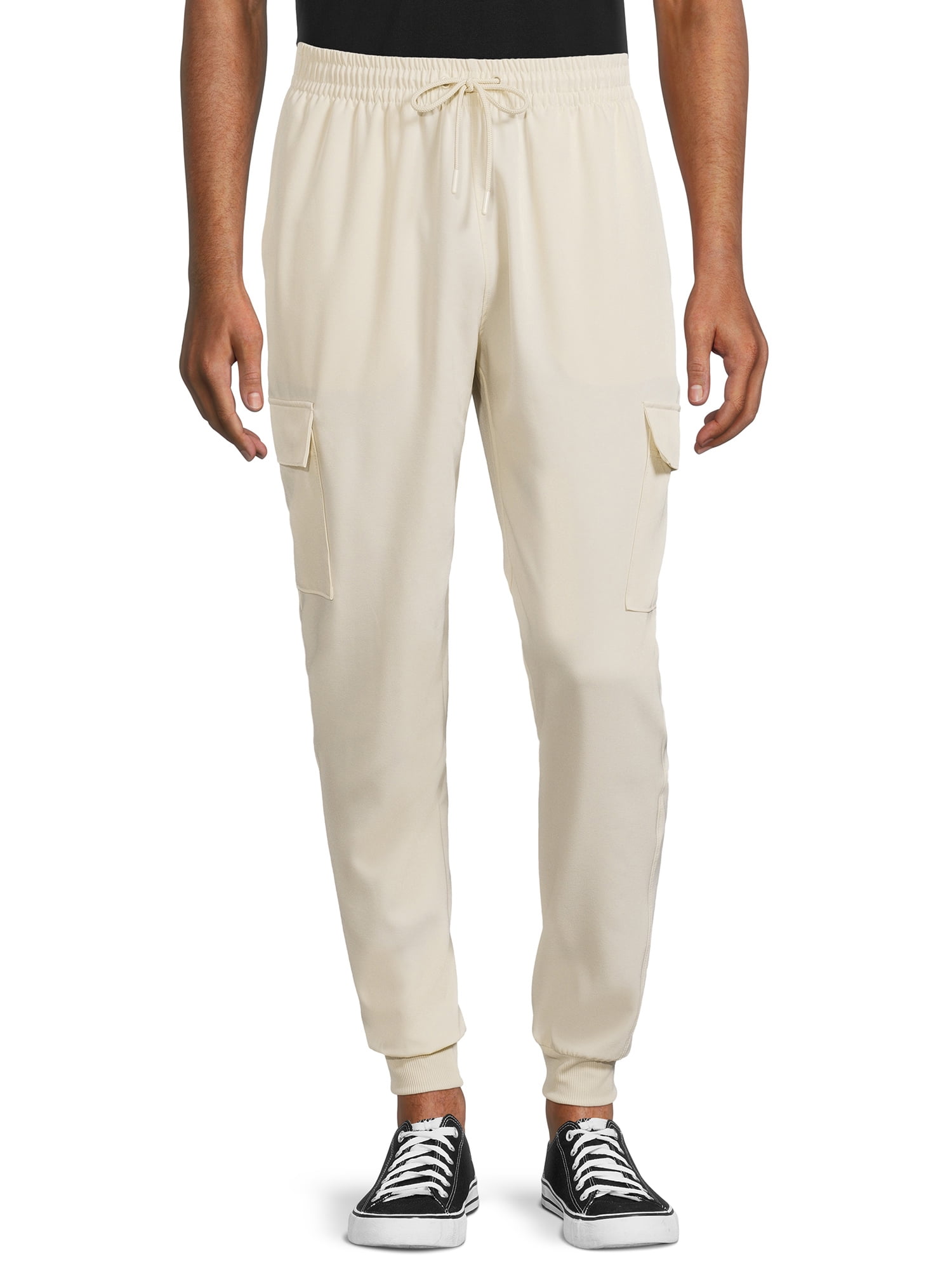 Tahari Men s Stretch Woven Cargo Joggers Walmart
