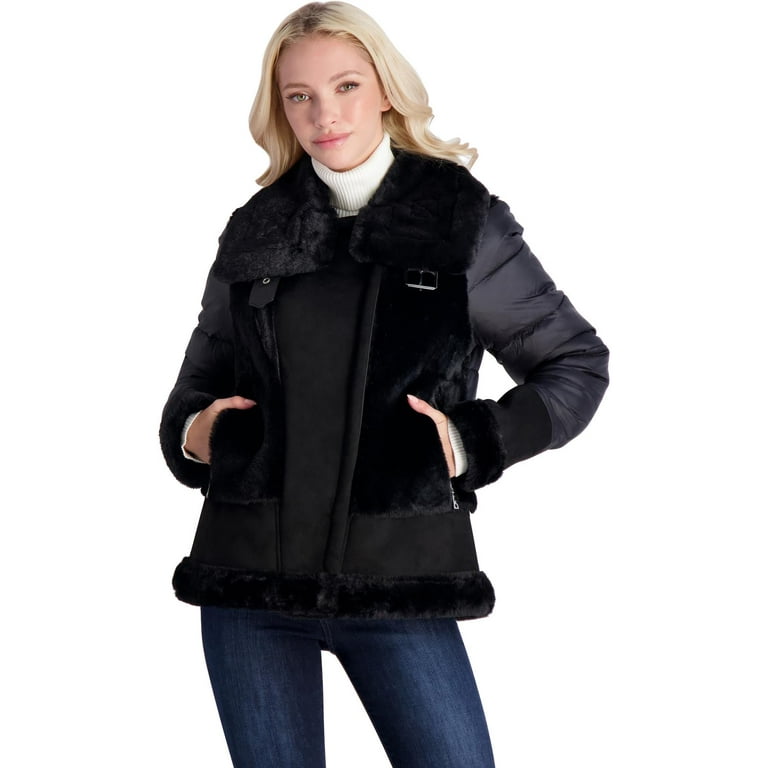 Tahari kourt hotsell mixed media jacket