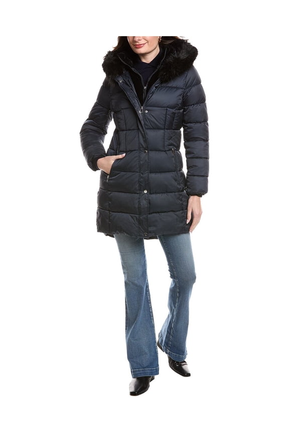womens  Dana Puffer Jacket, XXS, Blue