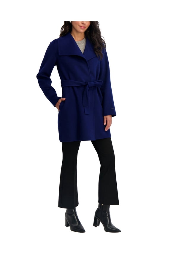 womens Ella Medium Wool-Blend Coat, XL