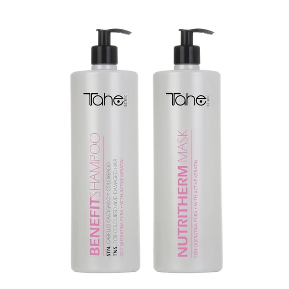 Tahe Botanic Benefit Shampoo 1000ml + Nutritherm Mask 1000ml