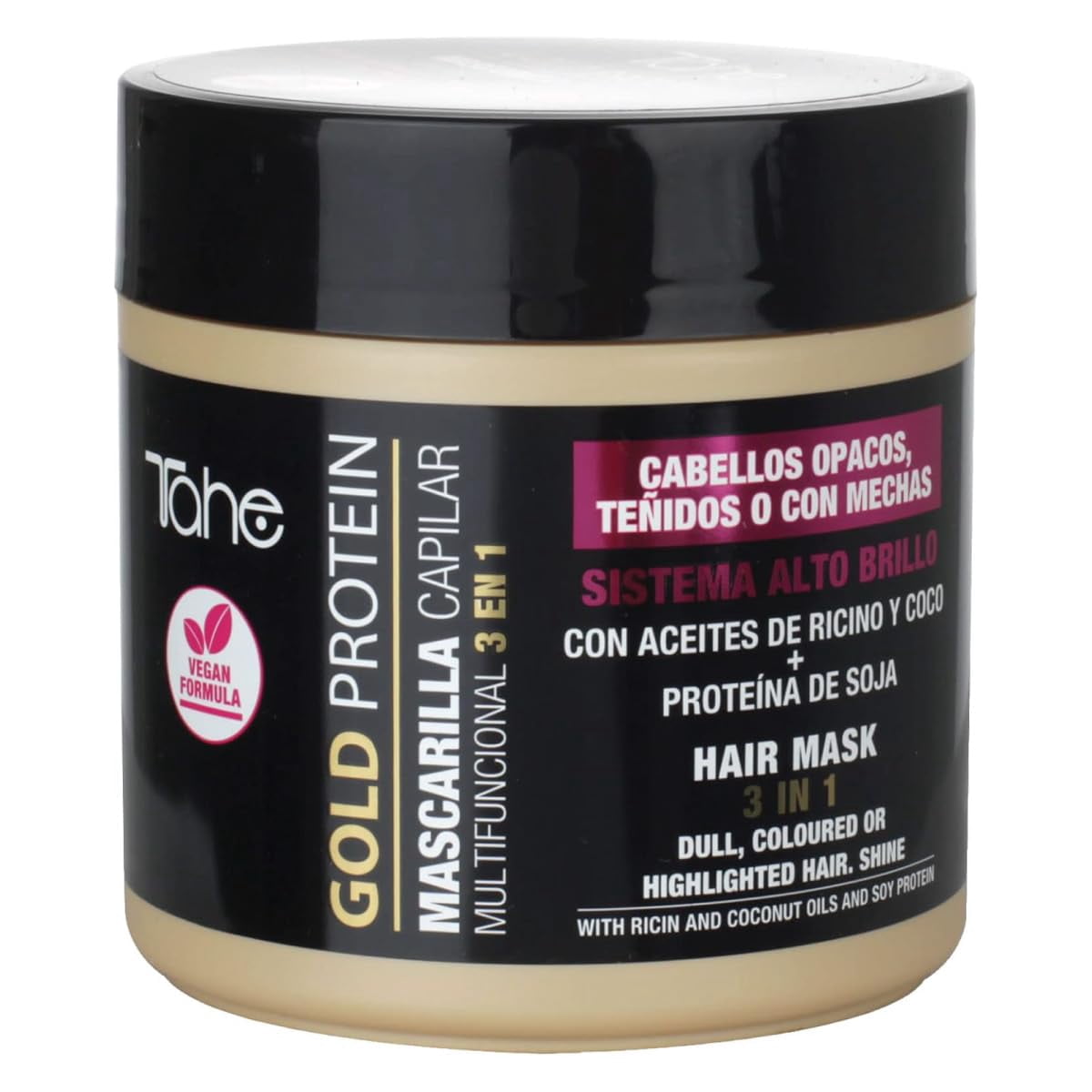 Tahe Gold Protein Hair Mask For Colored Hair, 400ml