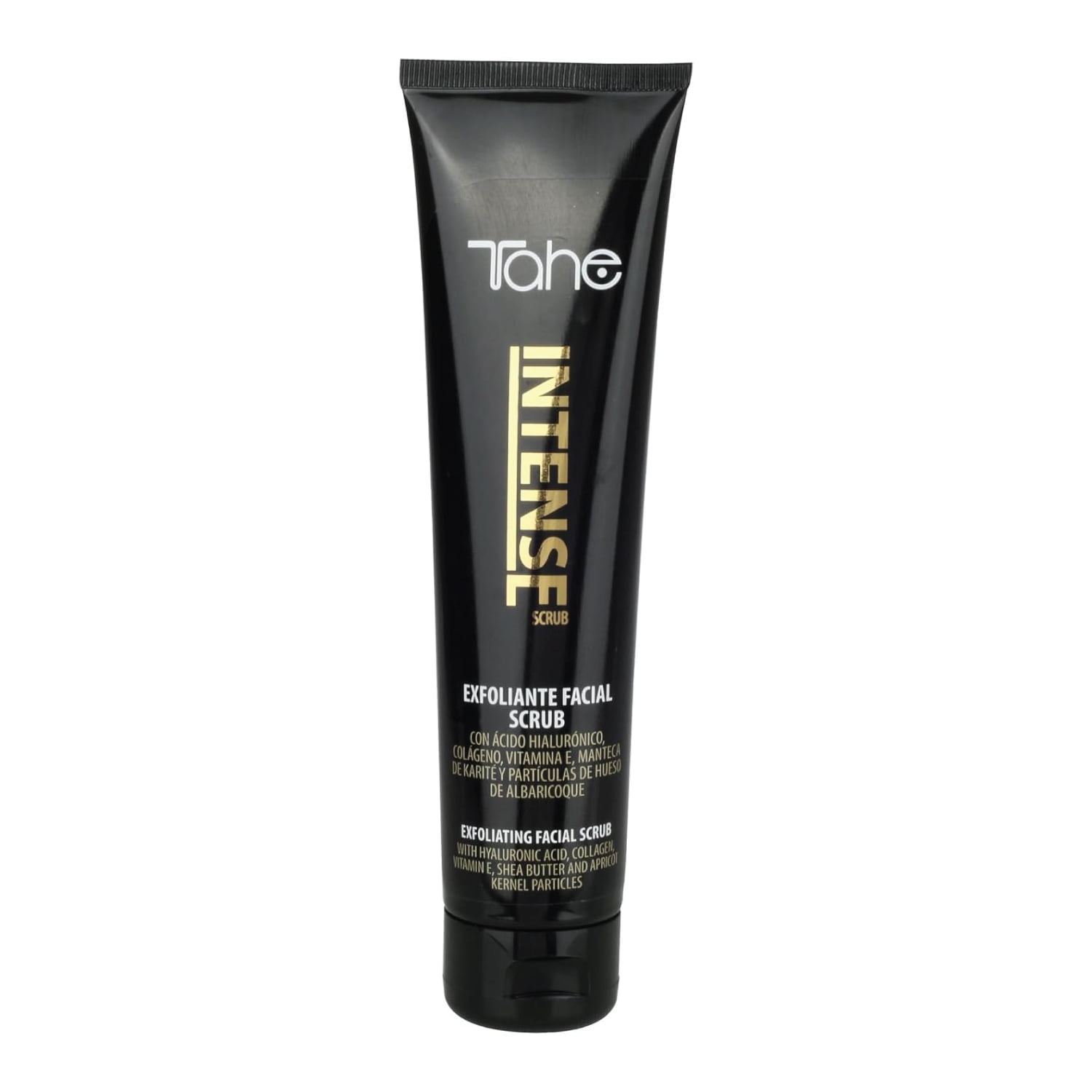 Tahe Intense Facial Scrub Exfoliant with Hyaluronic Acid, Collagen, and Vitamin E, 100 ml