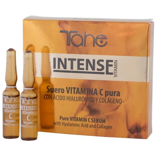 Tahe Intense Vitamin C Lifting Serum with Prolonged Action, Hyaluronic Acid, and Collagen, 5x2 ml