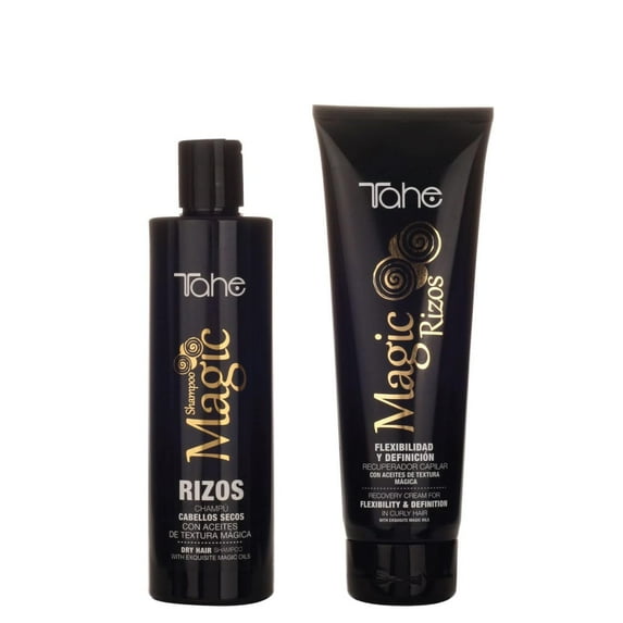 Tahe Magic Rizos For Curly Hair Kit - Shampoo 300ml + Recovery Cream 250ml