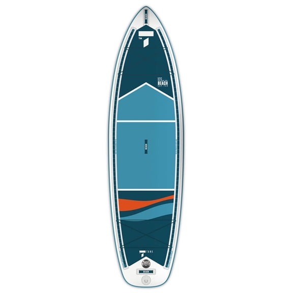 Tahe Beach SUP-Yak AIR SUP Paddleboard Package Complete with Board, Paddle, Leash, Pump, and Carry/Storage Bag, Blue, 10' 6'' (108245)