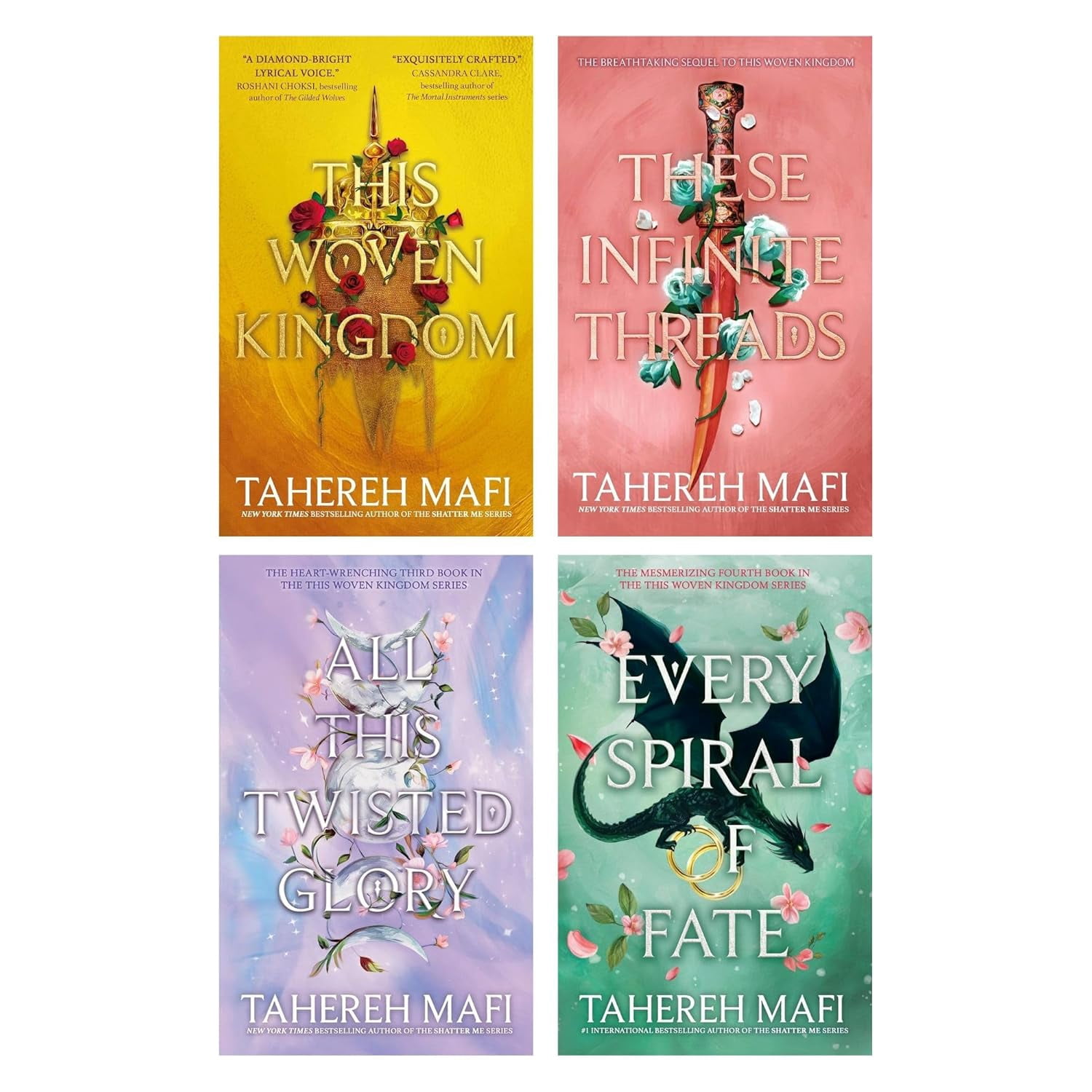Tahereh Mafi’s This Woven Kingdom Fantasy Romance 4-Book Set (This ...