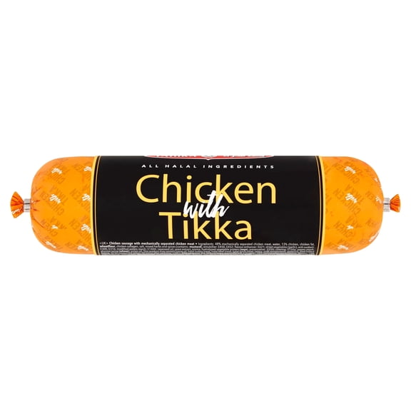 Tahira Chicken Sausage With Tikka 500G, Imported from Britain