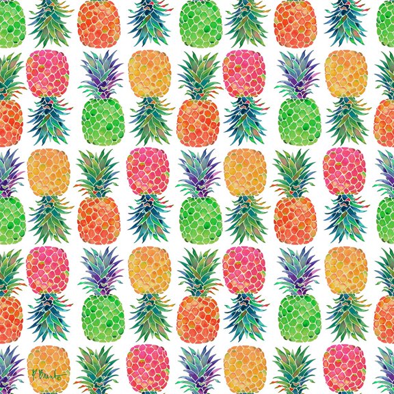 Tahiti Pineapple Poster Print - Paul Brent (24 x 24)