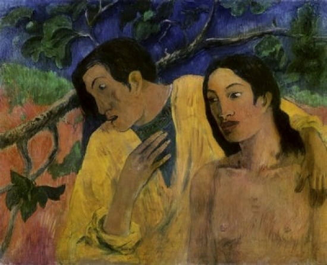 Tahitian Idyll 1902 Paul Gauguin (1848-1903French) Oil on Canvas Narodni Gallery Prague Czech Republic Canvas Art - Paul Gauguin (24 x 36)