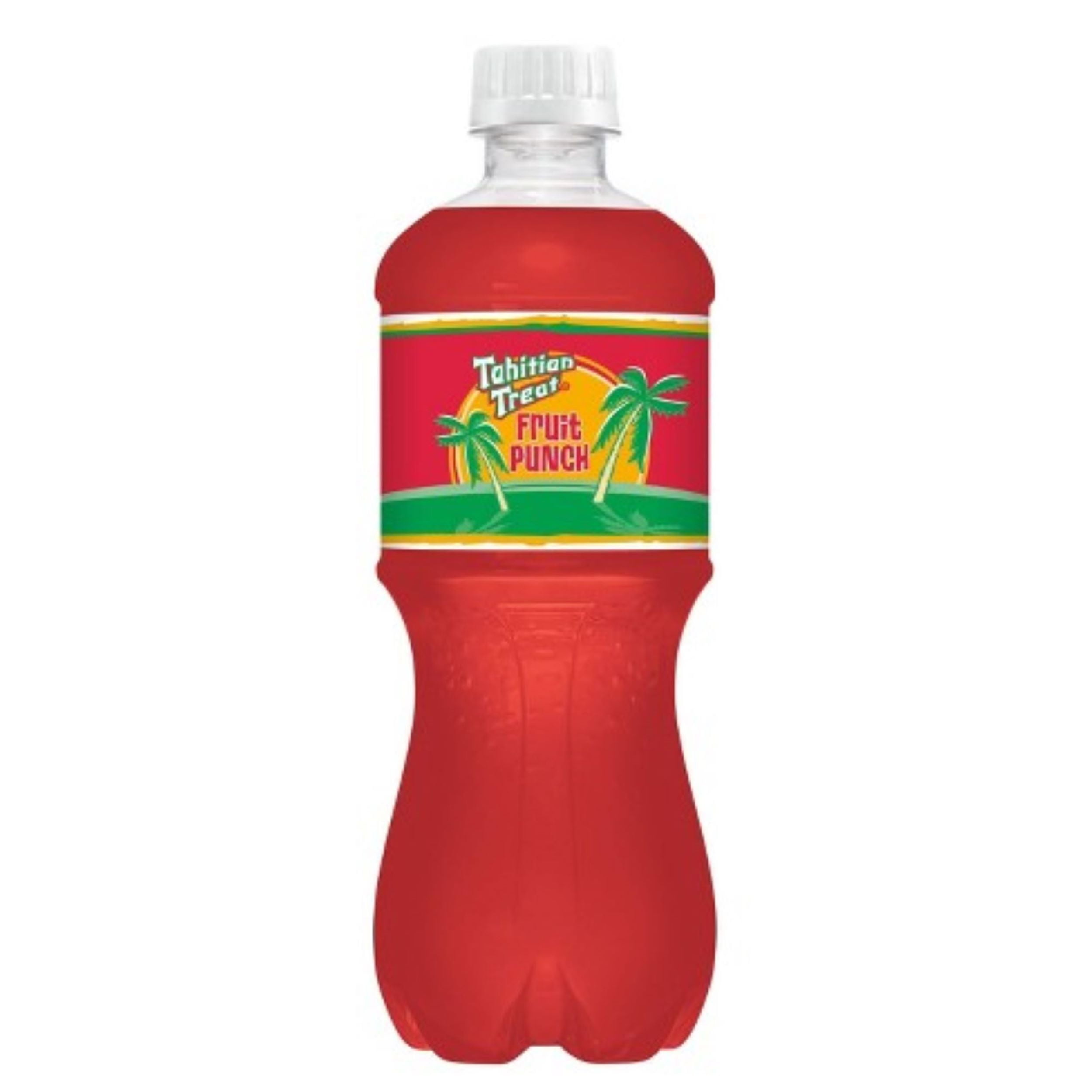 Tahitian Treat Fruit Punch Soda 20oz Bottles, Quantity of 16