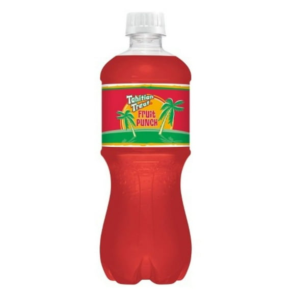 Tahitian Treat Fruit Punch Soda 20oz Bottles, Quantity of 24