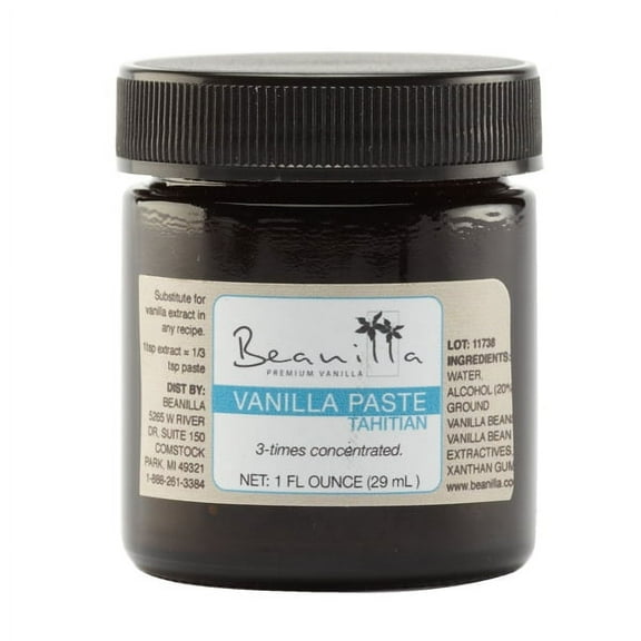 Tahitian Vanilla Paste, 3-Fold