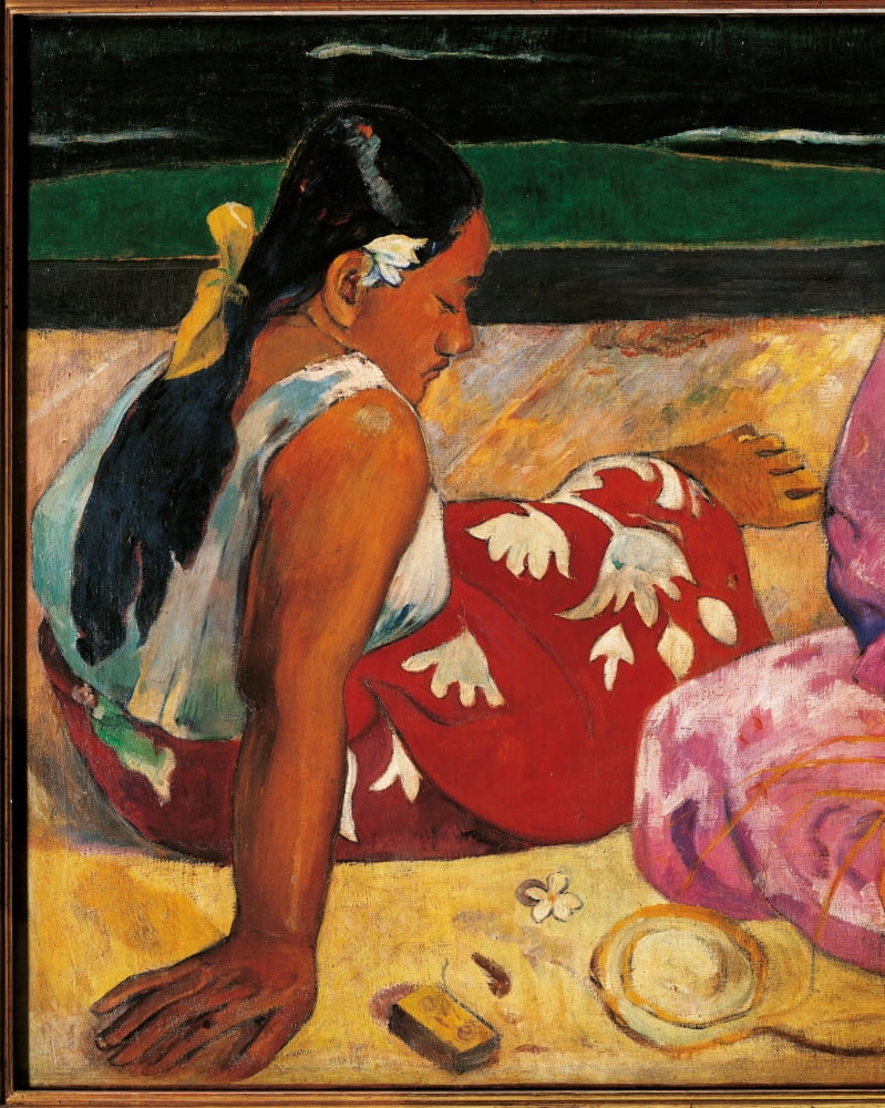 Tahitian Women Canvas Art - (18 x 24)