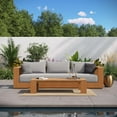 thumbnail image 1 of Tahoe 2-Piece Sofa and Coffee Table Set in Natural Light Gray, 1 of 8