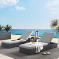 thumbnail image 1 of Tahoe 3-Piece Chaise Lounge Set in Gray Gray, 1 of 6