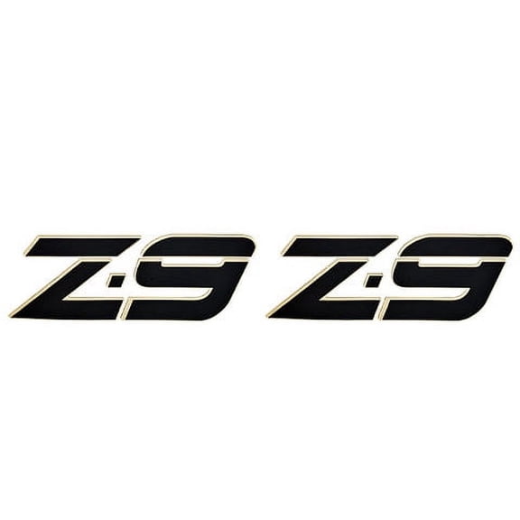 Tahoe Boat Z-9 Raised Emblem Decal | 22 x 8 Inch (Pair)