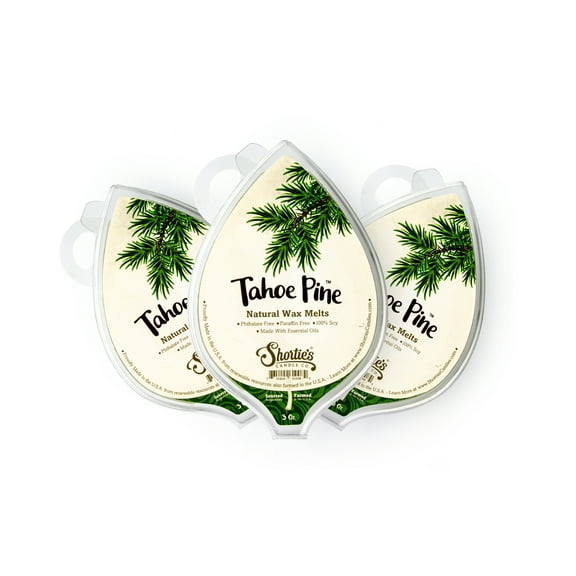 Tahoe Pine Soy Wax Melts 3 Pack - All Natural + Essential Oils + Phthalate Free - Shortie's Candle Company