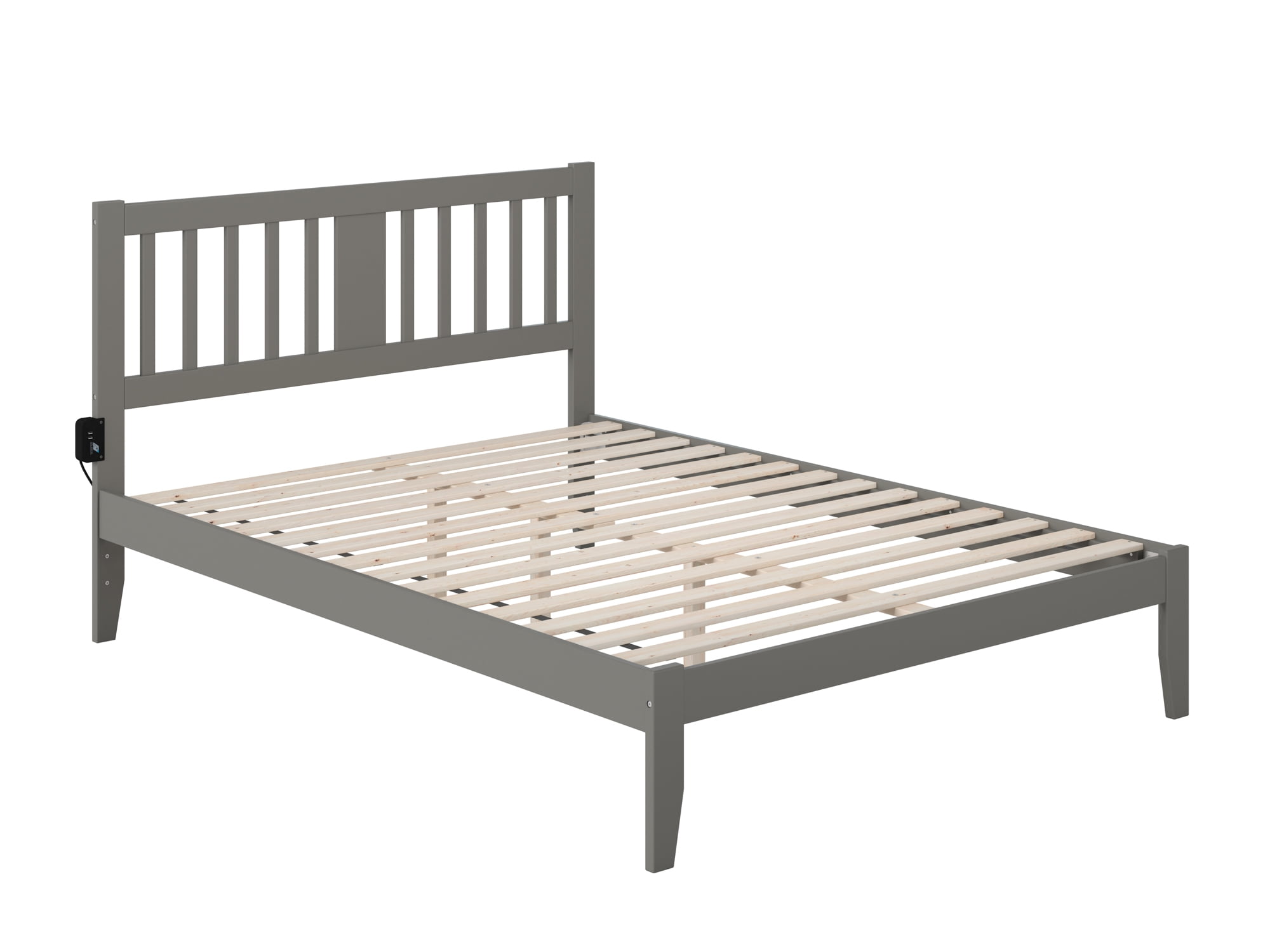 Tahoe Classic Queen Bed with USB Charger and Mission Headboard