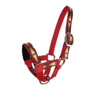 Tahoe Tack Nylon Overlay Alpaca Halter with Padded Noseband and