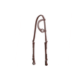 thumbnail image 1 of Tahoe Tack Silver Texas Star Leather Western Horse Slip Ear Headstall with Buckle Bit Ends, 1 of 1