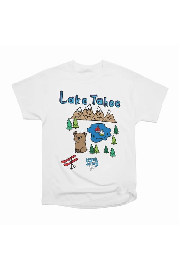 Tahoe Tranquility T-Shirt Tee Gift For Him Merch For Her Apparel For Friend