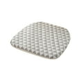 thumbnail image 1 of Tahtuvzn 15" 60%Cotton,40%Linen And Linen Horseshoe Shaped Cushion Chair Pads Household Foolproof Kitchen Dining Living Room Bedroom Floor Cushions, Gifts for Friend, Gray, 1 of 5
