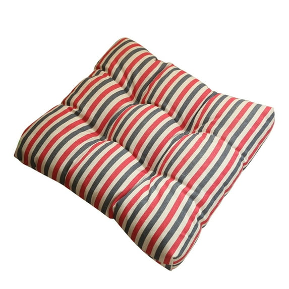 Tahtuvzn 15x15" Cloth Chair Cushion Office Thickened with Strap Breathable Fabric Butt, Gifts for Mom