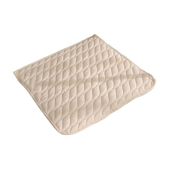 Tahtuvzn 15x15" Cotton Seat Cushion Chair Cushions Thicken Soft Pad Winter Warm Office Sit Mat Non Feelers Stool, Home Gifts, Beige